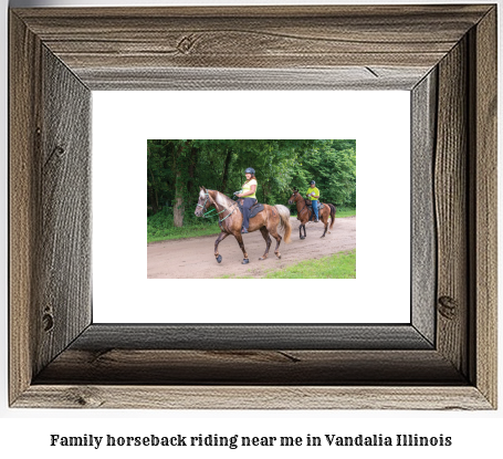 family horseback riding near me in Vandalia, Illinois